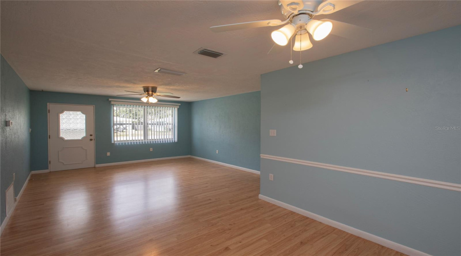 Front Door To Living Room, Dining Room