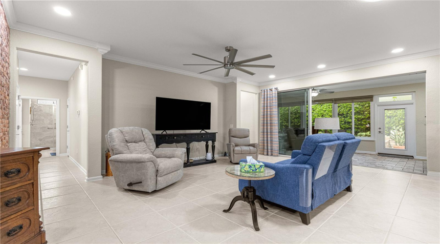 Living Area View Of The Sunroom