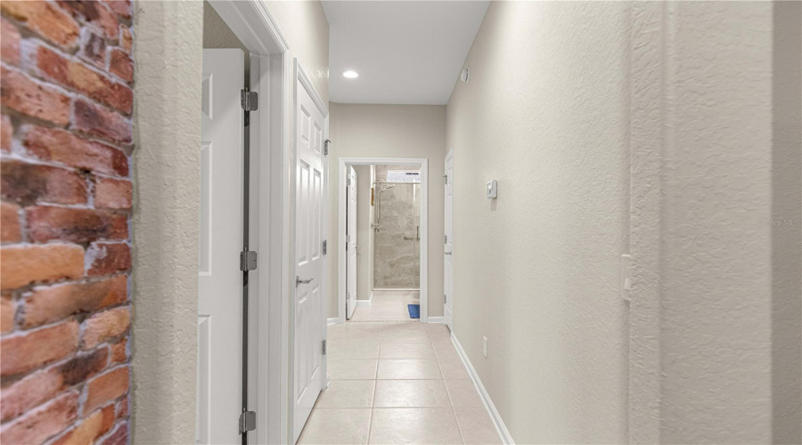 Hallway To The Bedrooms