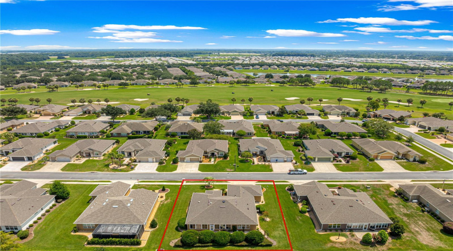 Ariel View Of The Neighborhood