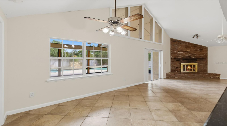 Family Room And Dining Area