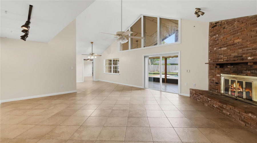 Family Room And Dining Area