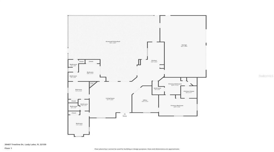 Lady Lake, Florida 32159, 4 Bedroom Bedrooms, ,3 Bathroombathrooms,Residential,For Sale,Treeline,0,Mfrg5116507