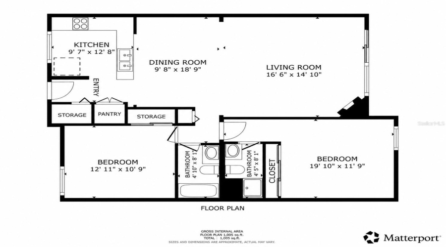 Daytona Beach, Florida 32114, 2 Bedroom Bedrooms, ,2 Bathroombathrooms,Residential,For Sale,Beach,0,Mfro6436533