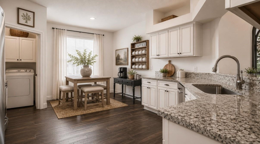 Eat-In Nook Area Virtually Staged