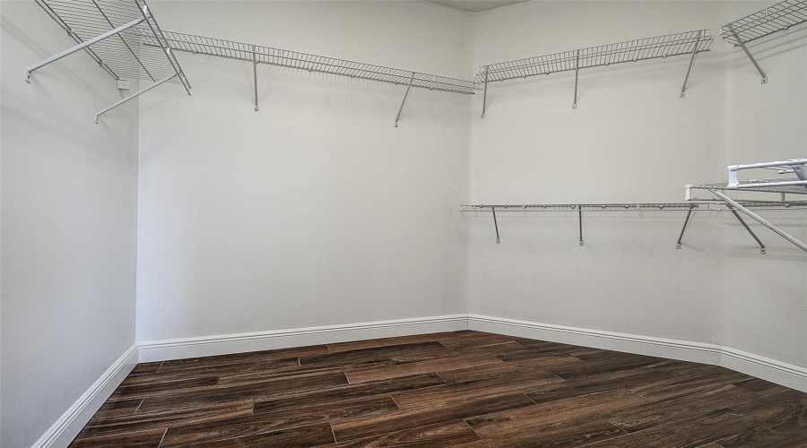 Oversized Walk-In Closet