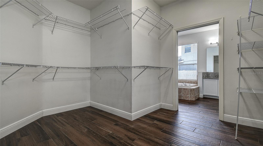 Primary Walk-In Closet