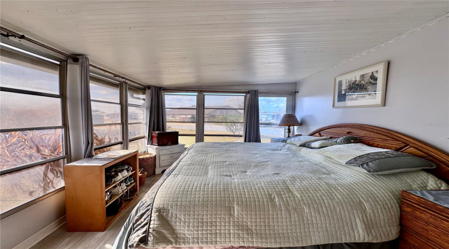 Sleeping Area In Florida Room - What A View!
