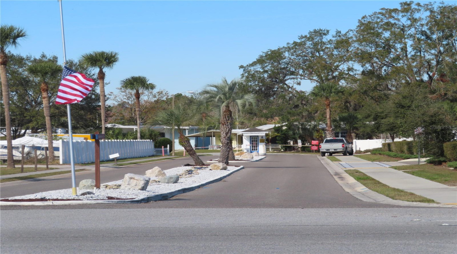 Entrance To Park
