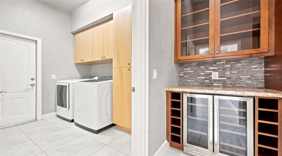 Laundry Room, Next To The Kitchen Bar