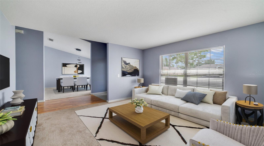 Inside, You'Ll Find A Thoughtful Layout That Includes Both A Separate Living Room And Dining Room, Offering Flexible Spaces For Entertaining, Relaxing, Or Hosting Special Gatherings. Virtually Staged.