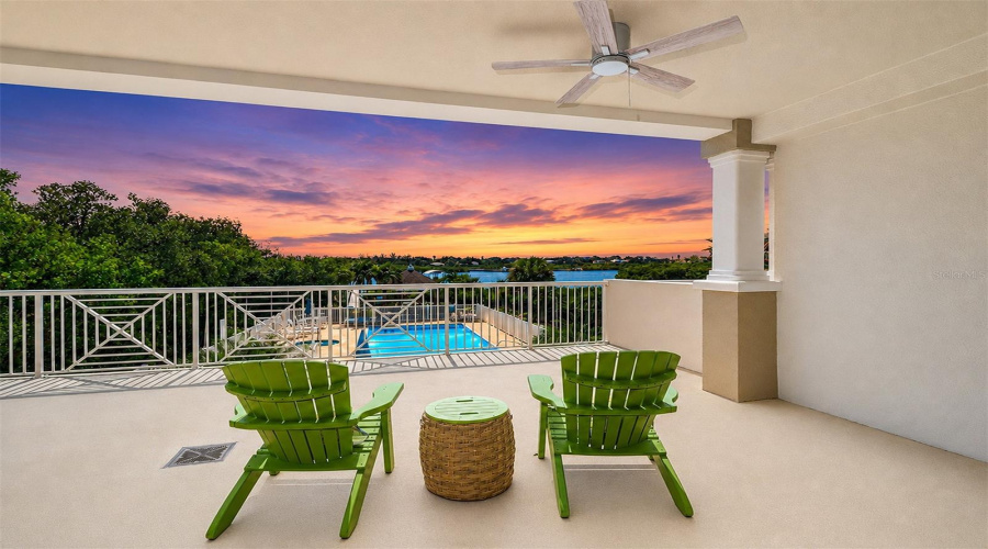 ... 30' X 20' Extended Balcony Conveys With Residence # 202.. Perfect For The Whole Family And Guests..