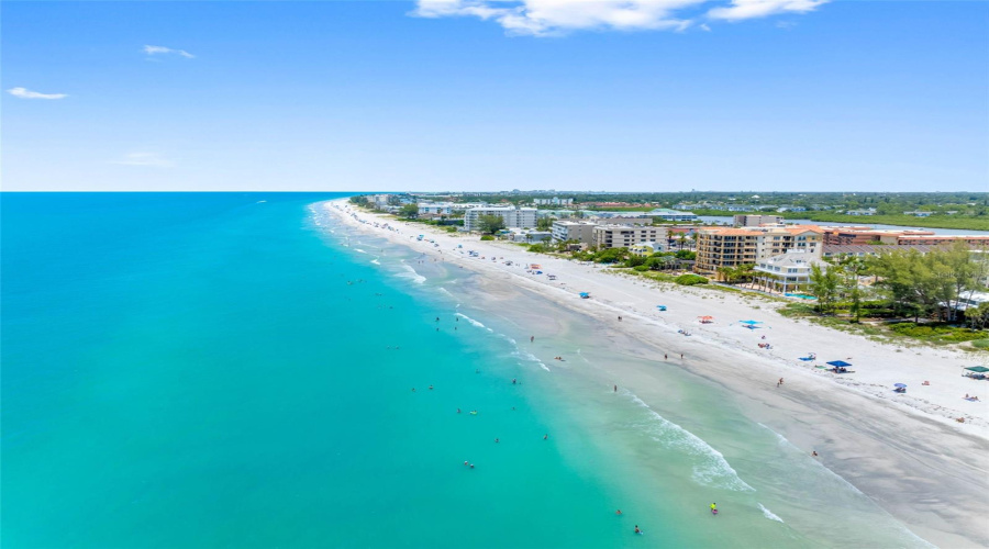 .. Indain Shores Beach Looking North From Dolphin Key.
