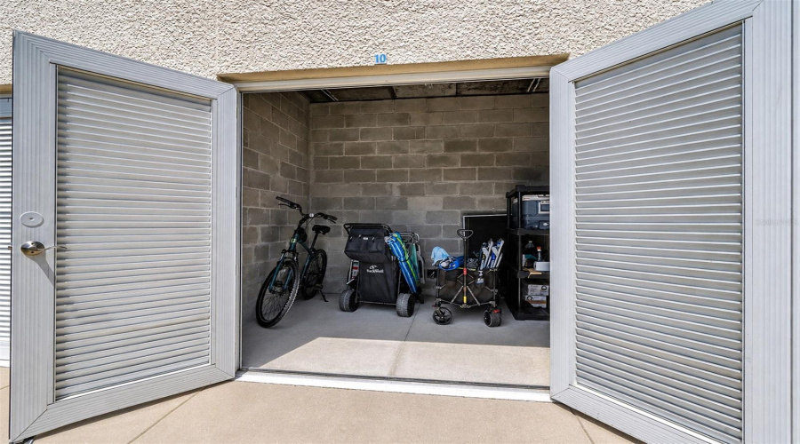 .. Poolside Cabana # 10 Conveys With Residence # 202.. Nice Sized  9 X 8.6 .. Perfect For Storage Or Poolside Recreation. Not All Owners Have Cabana'S.