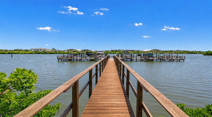 ... Walkway To Boat Slips..