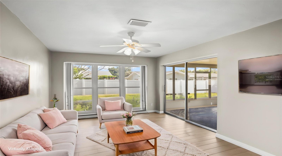 Family Room - Virtually Staged