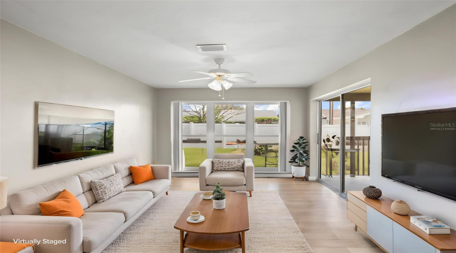 Family Room - Virtually Staged