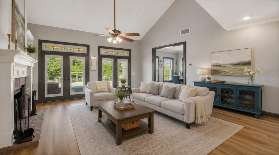 Family Room - Virtually Staged