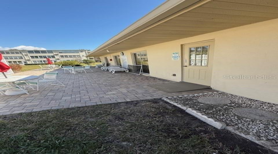 Entertaining Space Between Pool And Clubhouse