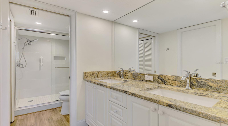 Primary Bathroom Dual Sinks