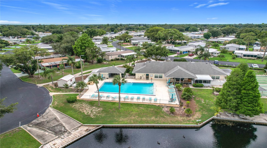 Community Pool And Clubhouse