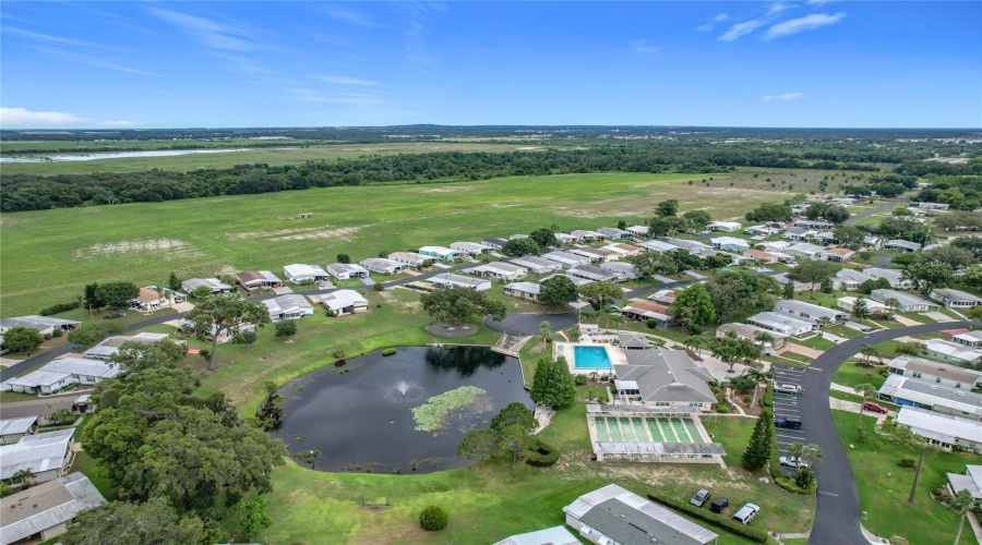 Aerial Of Community