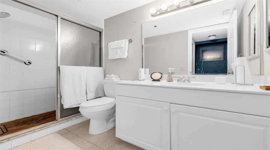 Primary Bath With Walk In Shower