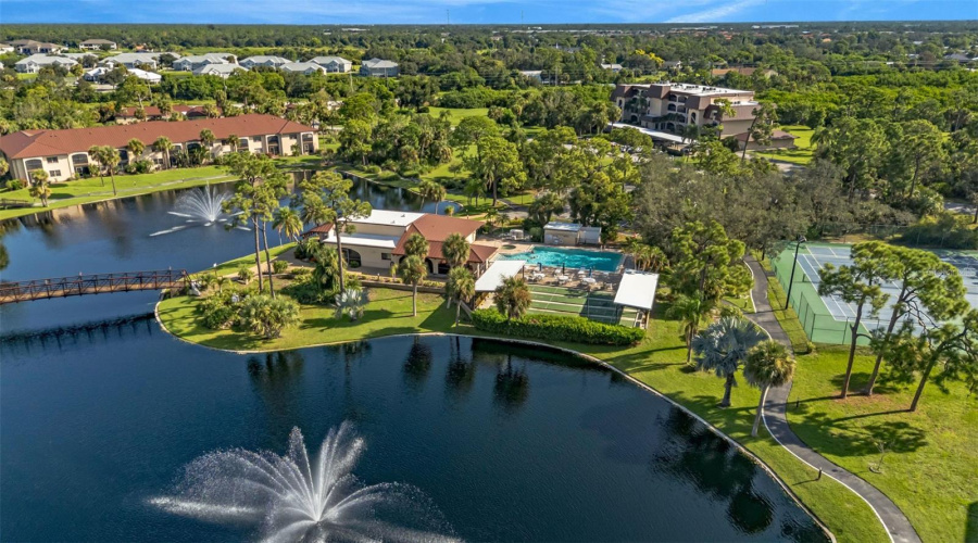 Aerial Of Lakes &Amp; Building 2 In Background