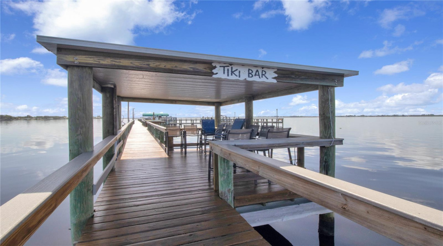 Tiki Bar On Fishing Pier And Boat Docks. Docks Are Approved And All Assessments Paid For Rebuild In 2026
