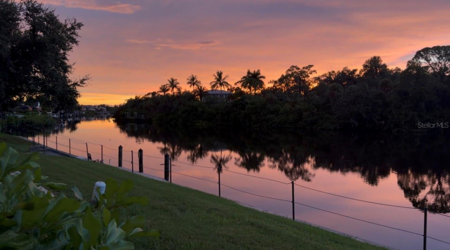 Sunset View From Patio