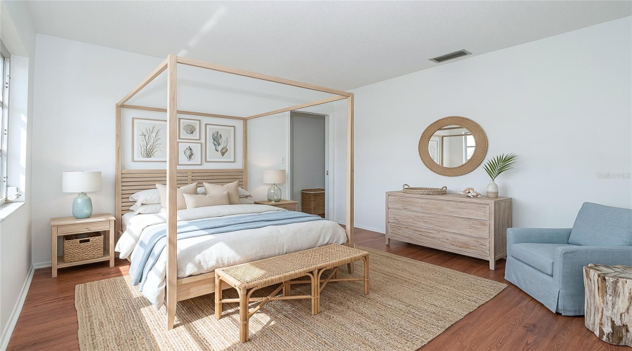 Guest Room - Virtually-Staged