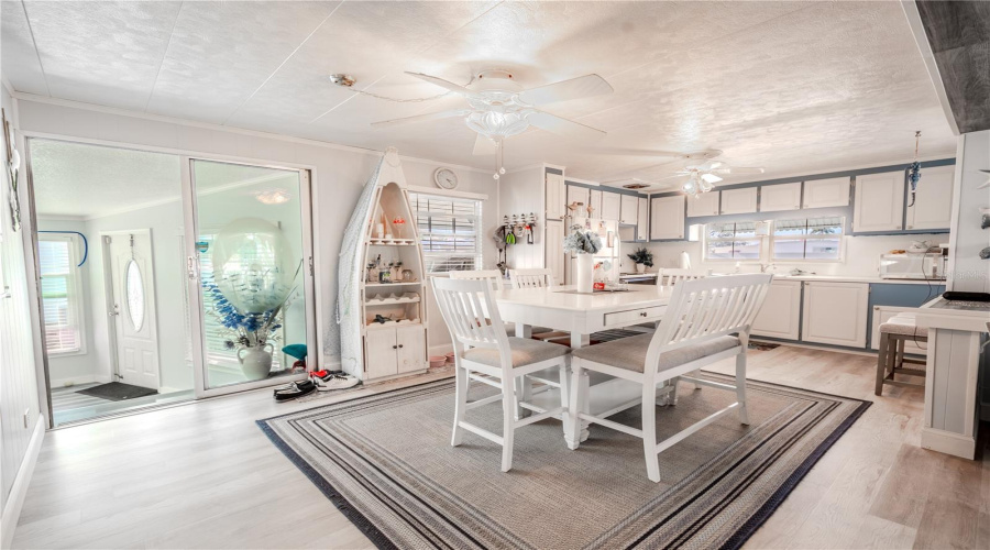 Dining Area/Kitchen View
