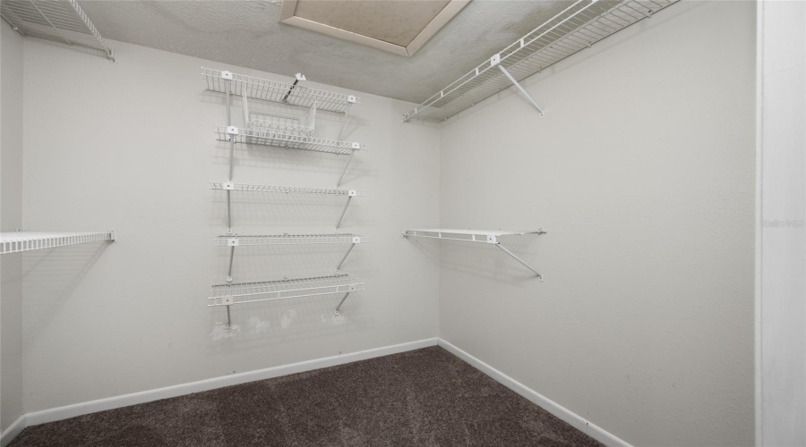 Primary Walk In Closet
