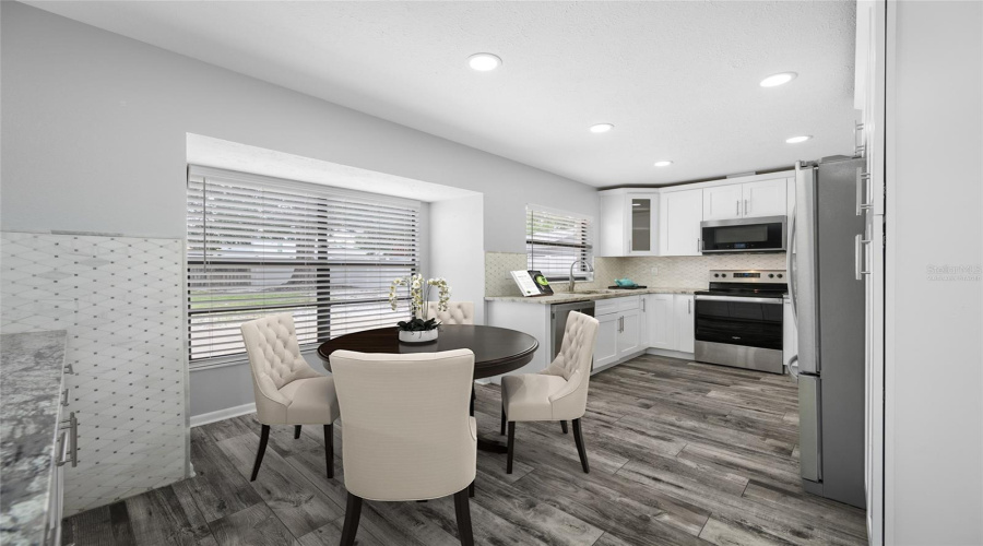 Virtually Staged Dinette
