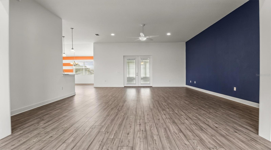 Living Roomtall Ceilings Throughout