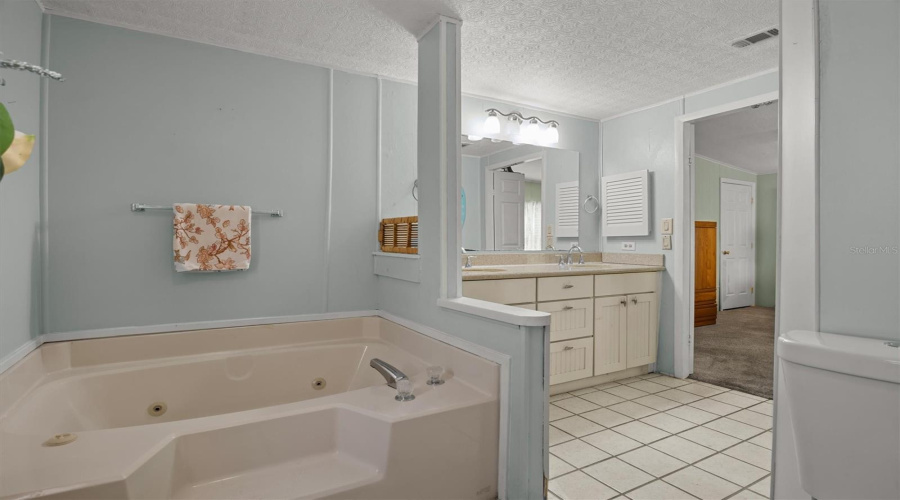 Primary Bathroom - Garden Tub