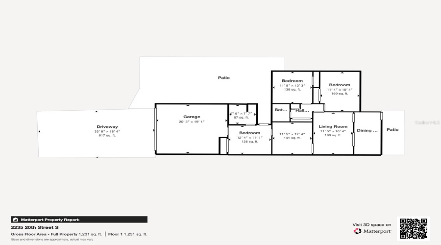St Petersburg, Florida 33712, 3 Bedroom Bedrooms, ,2 Bathroombathrooms,Residential,For Sale,20Th St S,0,Mfrtb8355828