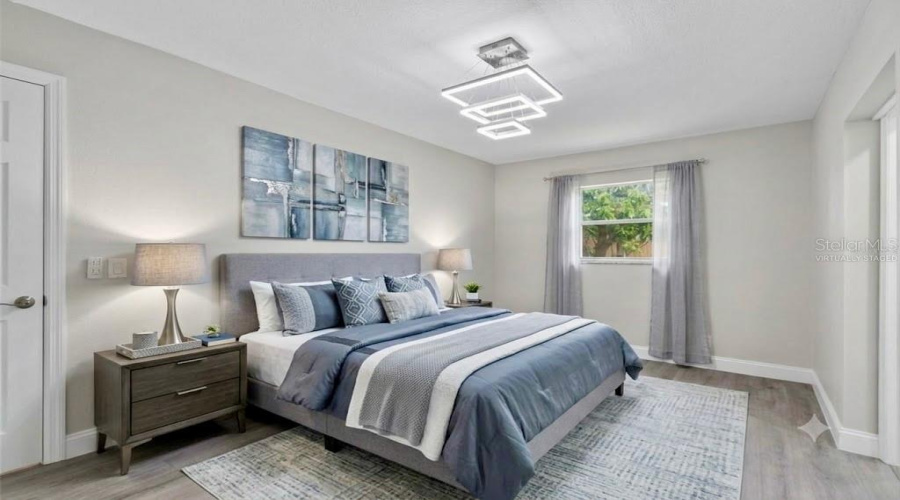 Virtually Staged - Primary Bedroom