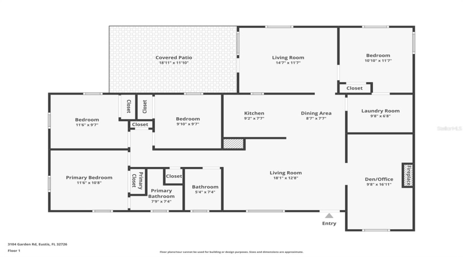 Eustis, Florida 32726, 4 Bedroom Bedrooms, ,2 Bathroombathrooms,Residential,For Sale,Garden,0,Mfro6427661