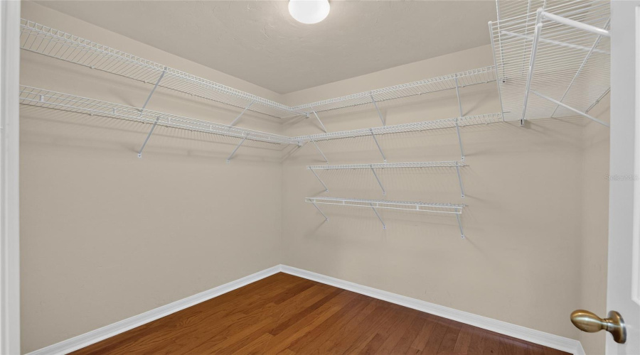 Huge Primary Closet