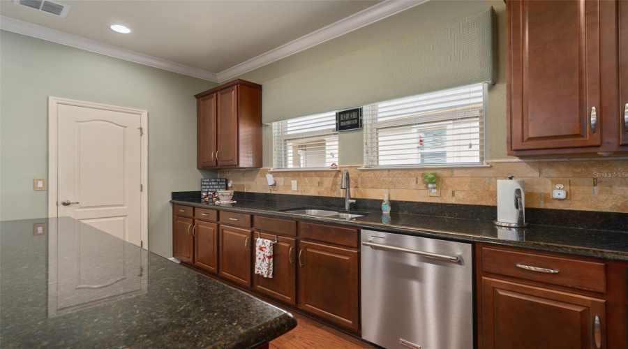 The Backsplash Is A Great Accent And The Dishwasher Was Replaced In 2024