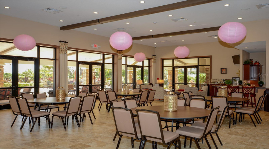 Clubhouse Interior Offering A Catering Kitchen For Events