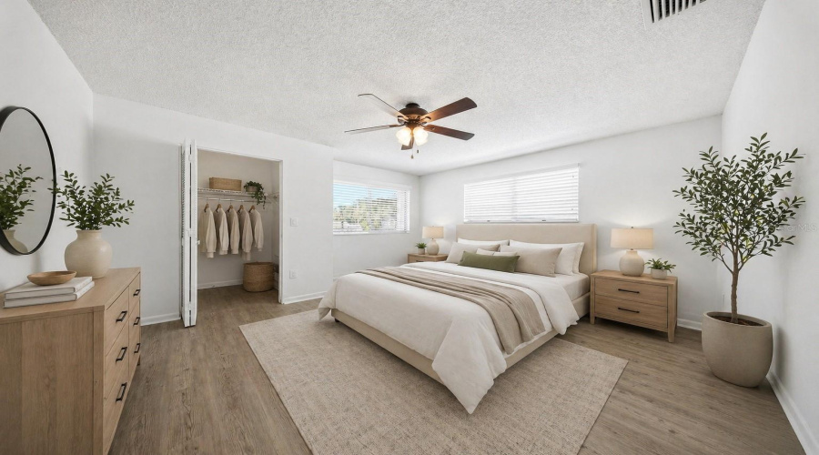 Staged Bedroom 3