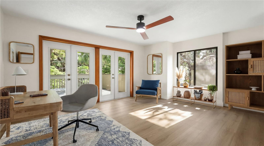 Flexible 3Rd Bedroom/Office On Main Floor Virtually Staged