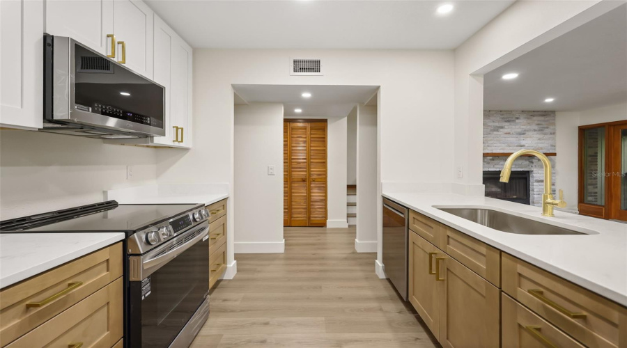 Kitchen Looking Towards Hallway