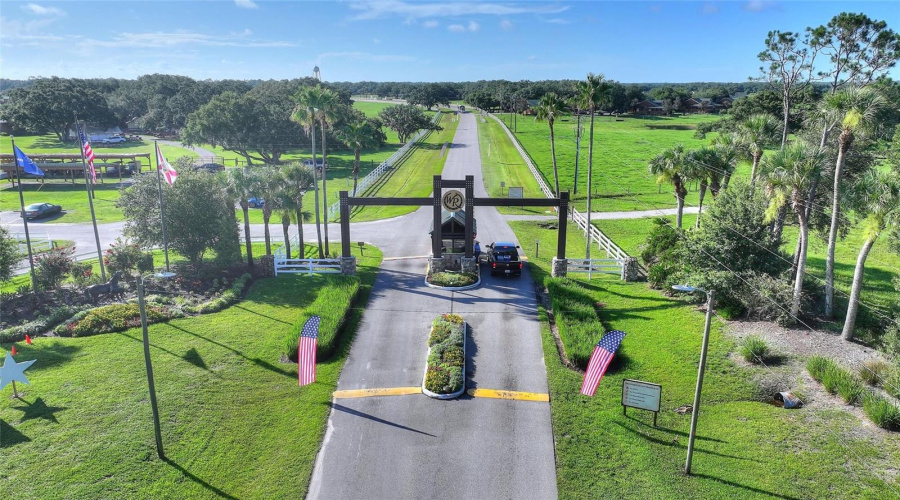 Front Entrance To Westgate River Ranch Resort Just A Few Hundred Feet From The Home