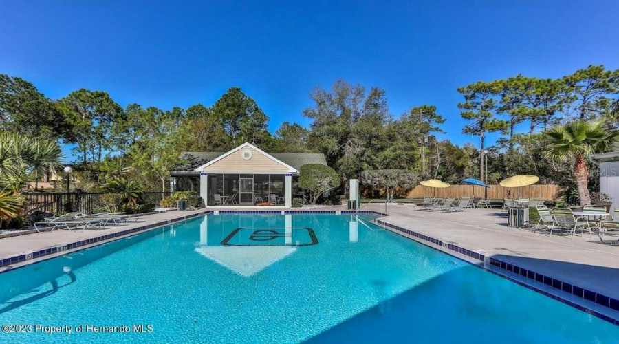 Community Pool, Spa And Bbq Area