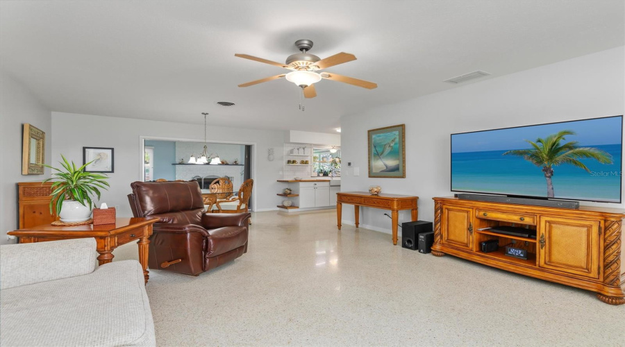 View From Living Room Towards Kitchen