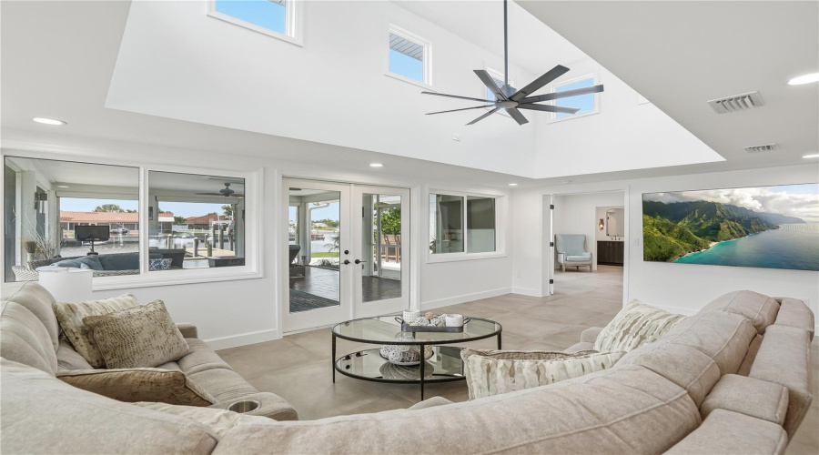 Additional Sitting Room And Atrium Lights