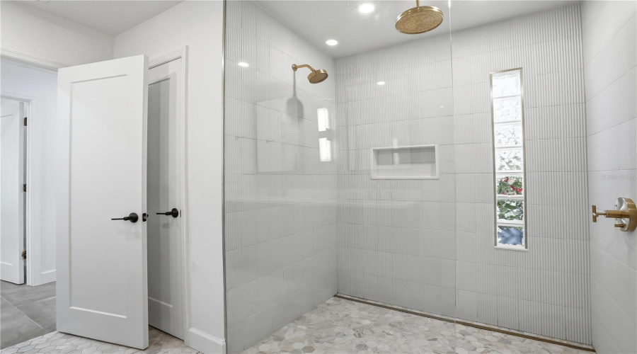 Expansive Guest Shower